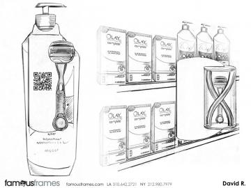 David Reuss's Products storyboard art