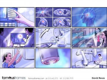 David Reuss's Pharma / Medical storyboard art