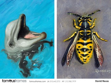 David Reuss's Wildlife / Animals storyboard art