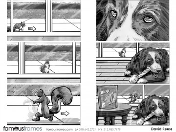 David Reuss's Wildlife / Animals storyboard art