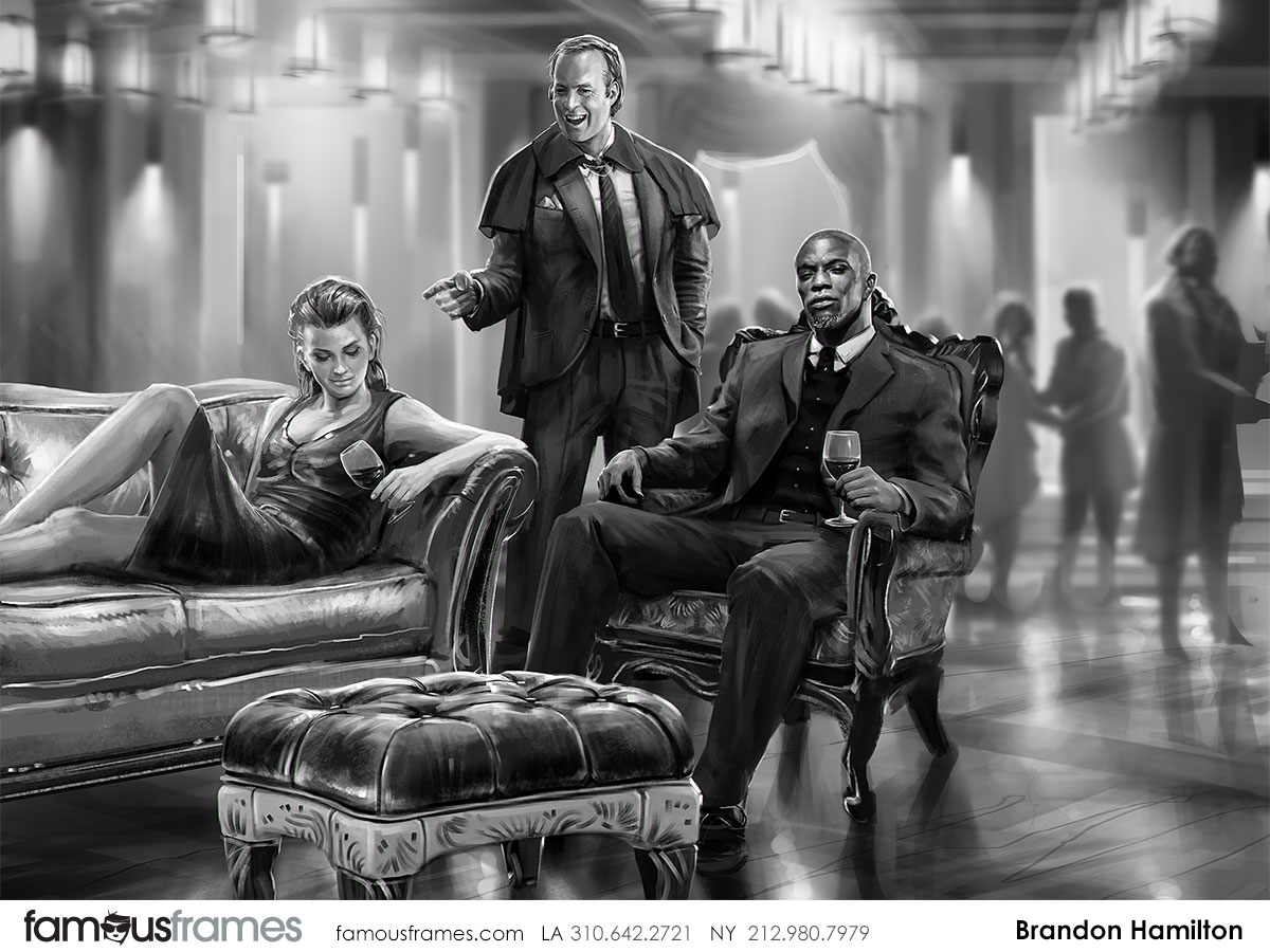 Brandon Hamilton's People - B&W Tone storyboard art (Image #5524_113_1441730523)