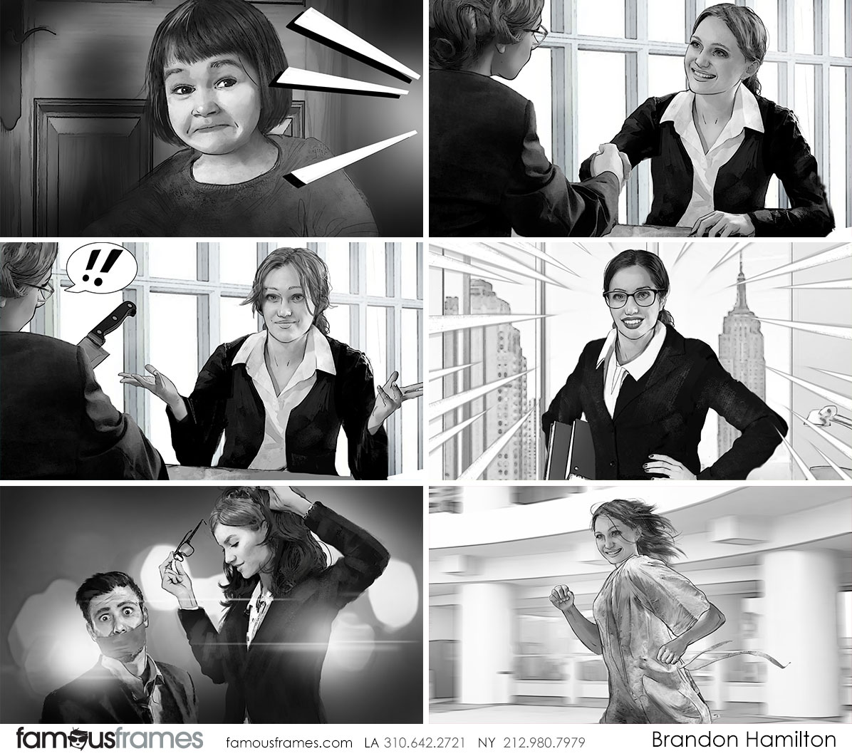 Brandon Hamilton's People - B&W Tone storyboard art (Image #5524_113_1499708535)