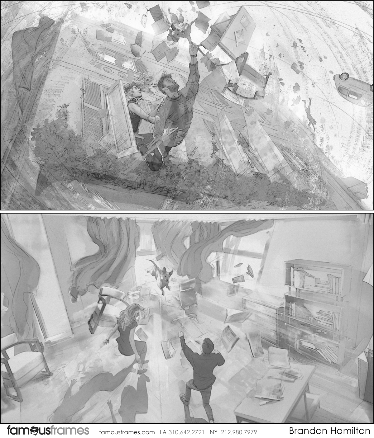 Brandon Hamilton's People - B&W Tone storyboard art (Image #5524_113_1638298618)