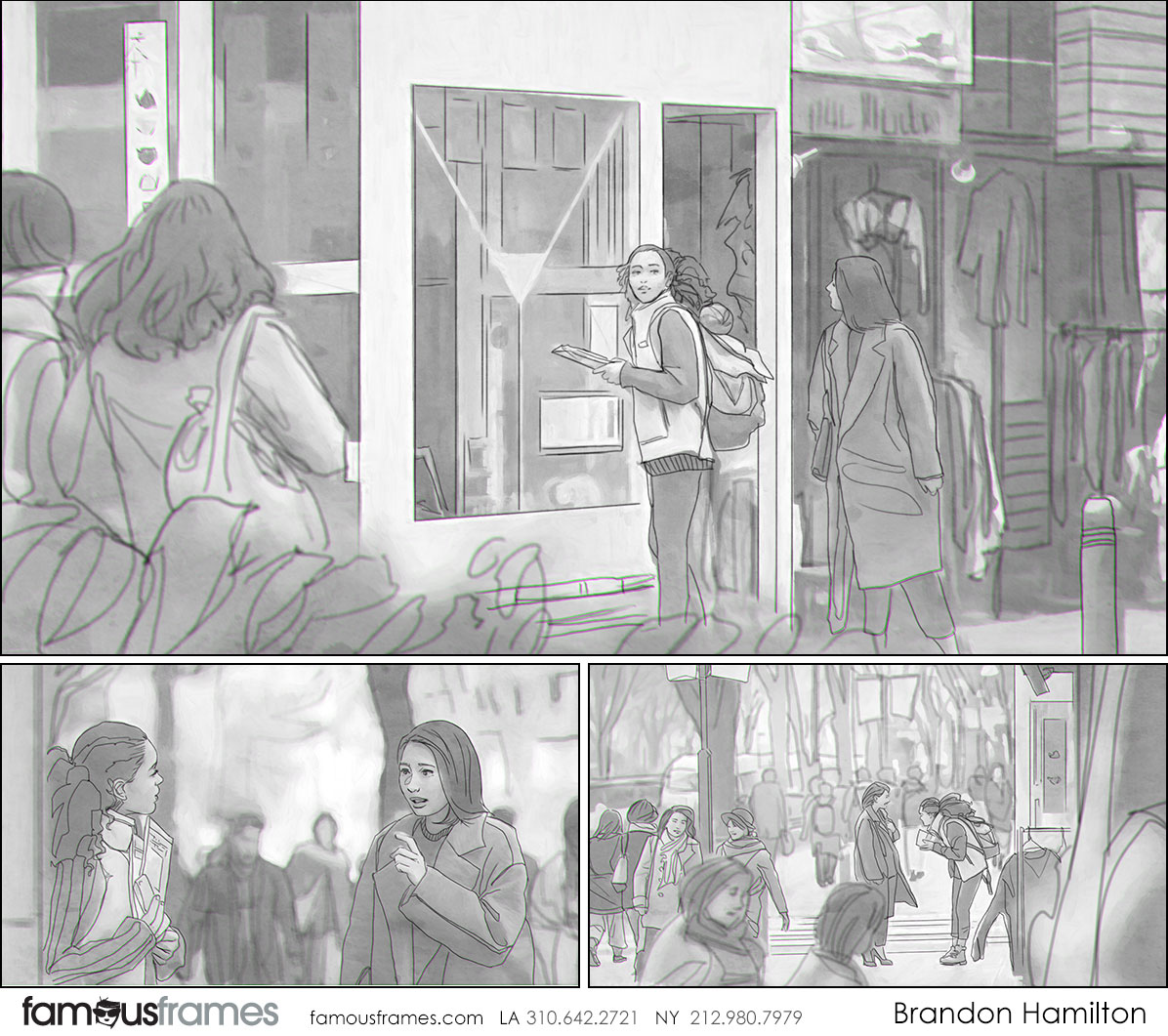 Brandon Hamilton's People - B&W Tone storyboard art (Image #5524_113_1685043365)