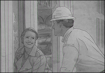 Brandon Hamilton's People - B&W Tone storyboard art