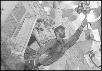 Brandon Hamilton's People - B&W Tone storyboard art