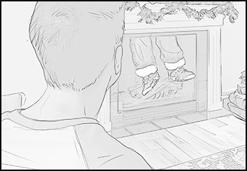 Brandon Hamilton's People - B&W Tone storyboard art