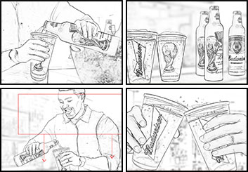 Brandon Hamilton's Products storyboard art