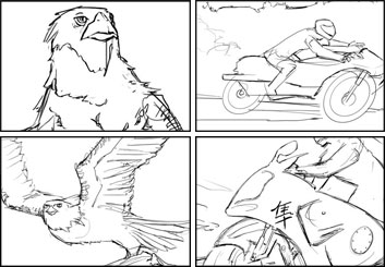 Brandon Hamilton's Shootingboards storyboard art