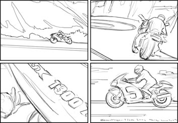 Brandon Hamilton's Shootingboards storyboard art