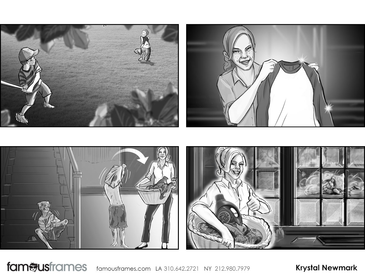 Krystal Newmark's People - B&W Tone storyboard art (Image #5666_113_1440797917)