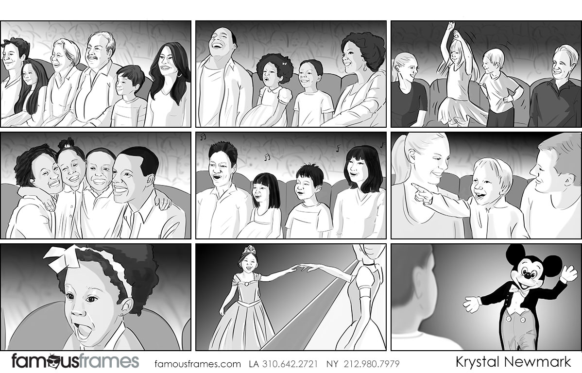 Krystal Newmark's People - B&W Tone storyboard art (Image #5666_113_1507847008)