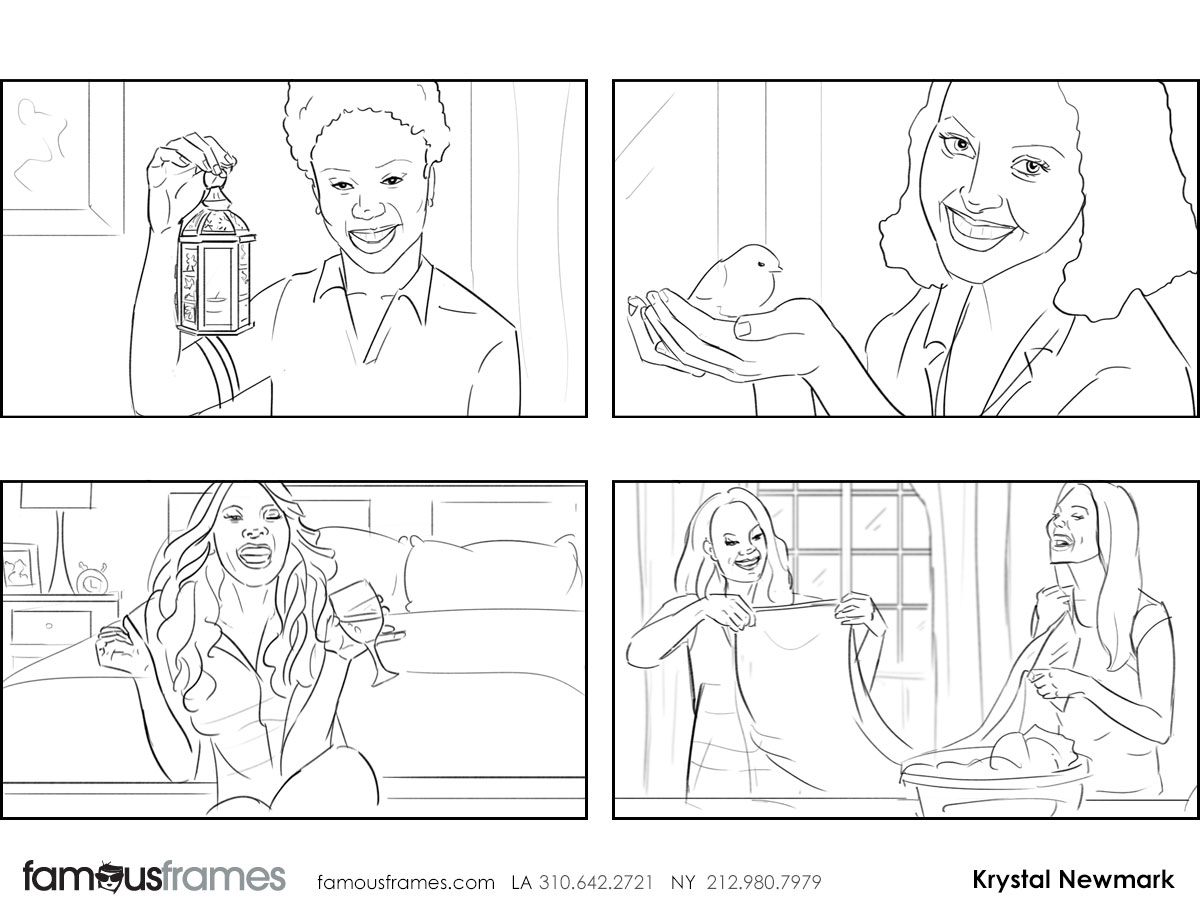 Krystal Newmark's People - B&W Line storyboard art (Image #5666_114_1441138855)