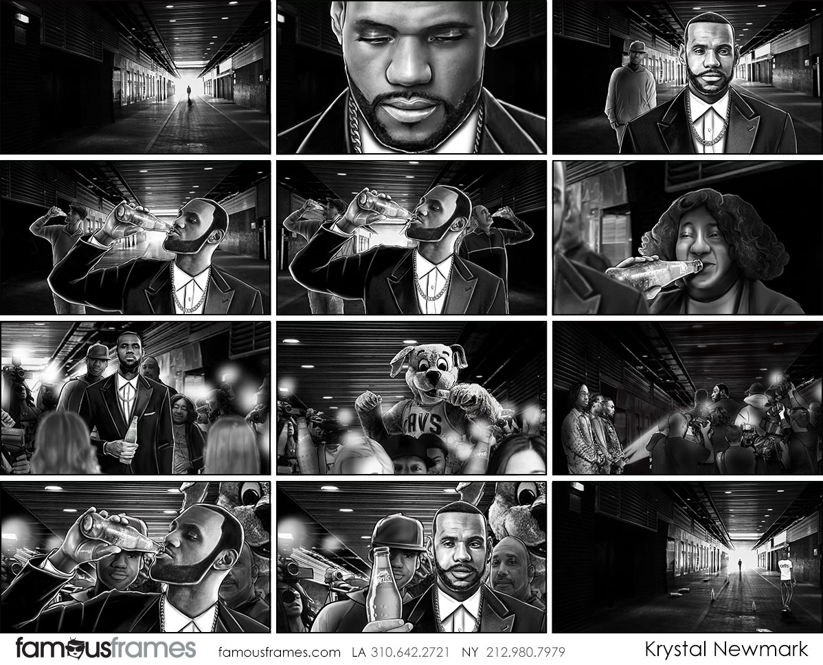 Krystal Newmark's People - B&W Tone storyboard art (Image #5666_17_1563319619)