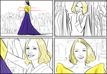 Krystal Newmark's Shootingboards storyboard art