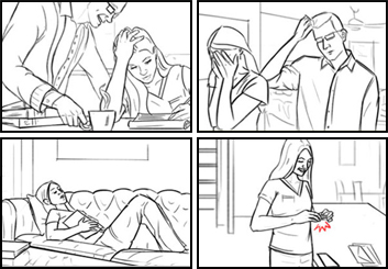 Krystal Newmark's Shootingboards storyboard art