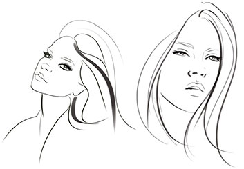 Krystal Newmark's Beauty / Fashion storyboard art