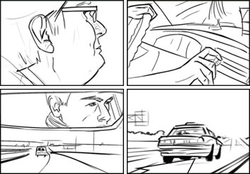 Krystal Newmark's Shootingboards storyboard art