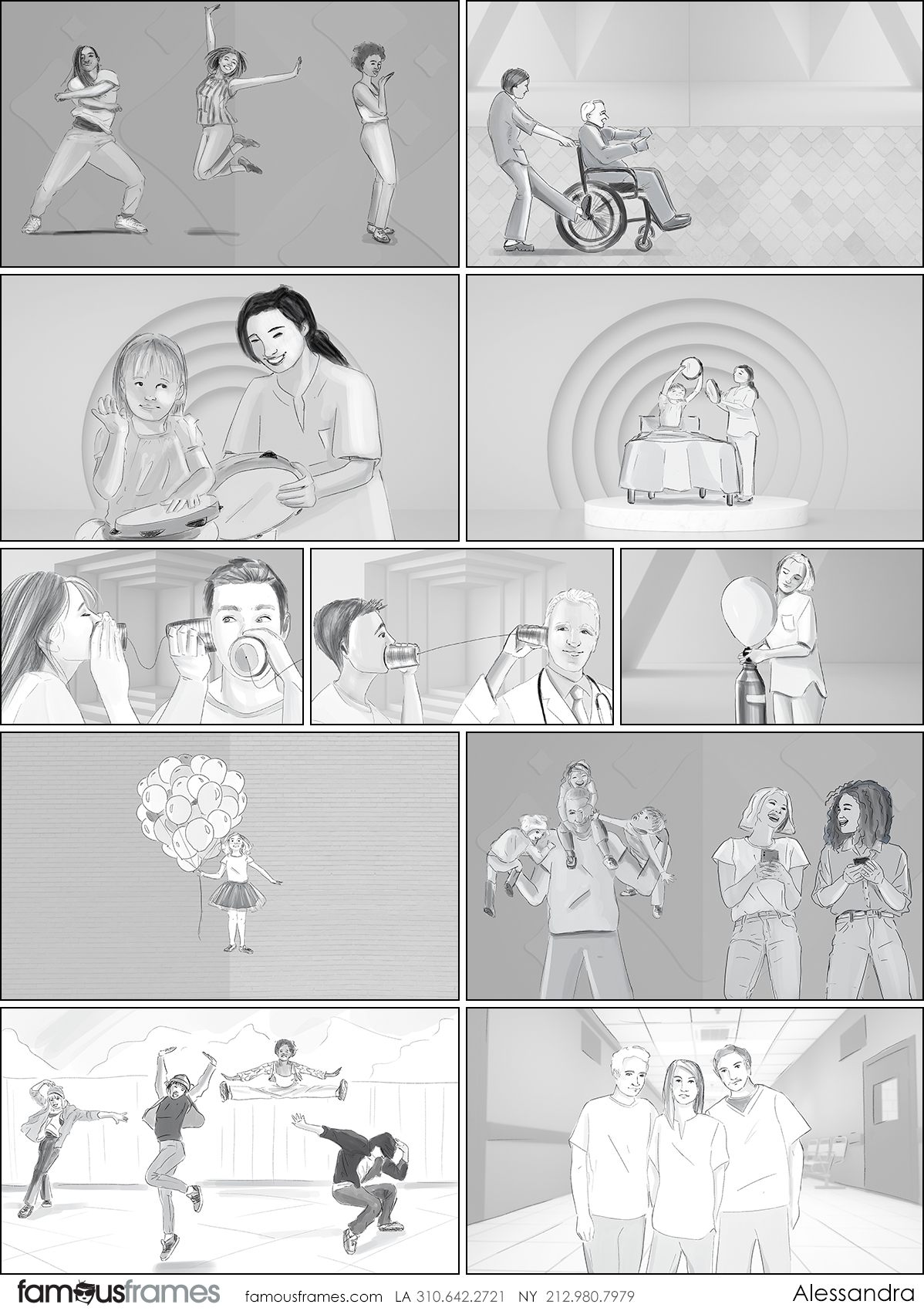 Alessandra's People - B&W Tone storyboard art (Image #62399_113_1638480475)