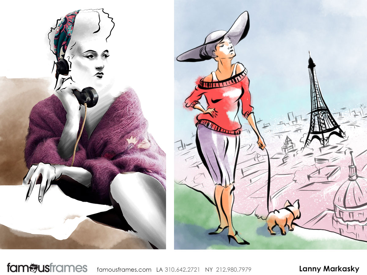 Lanny Markasky's Beauty / Fashion storyboard art (Image #6431_12_1452894971)