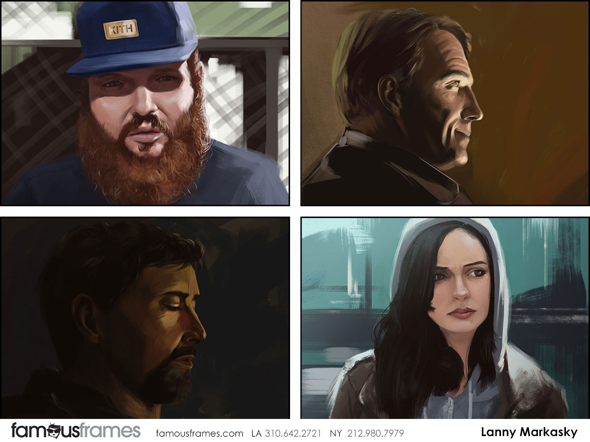 Lanny Markasky's People - Color  storyboard art (Image #6431_19_1461717200)