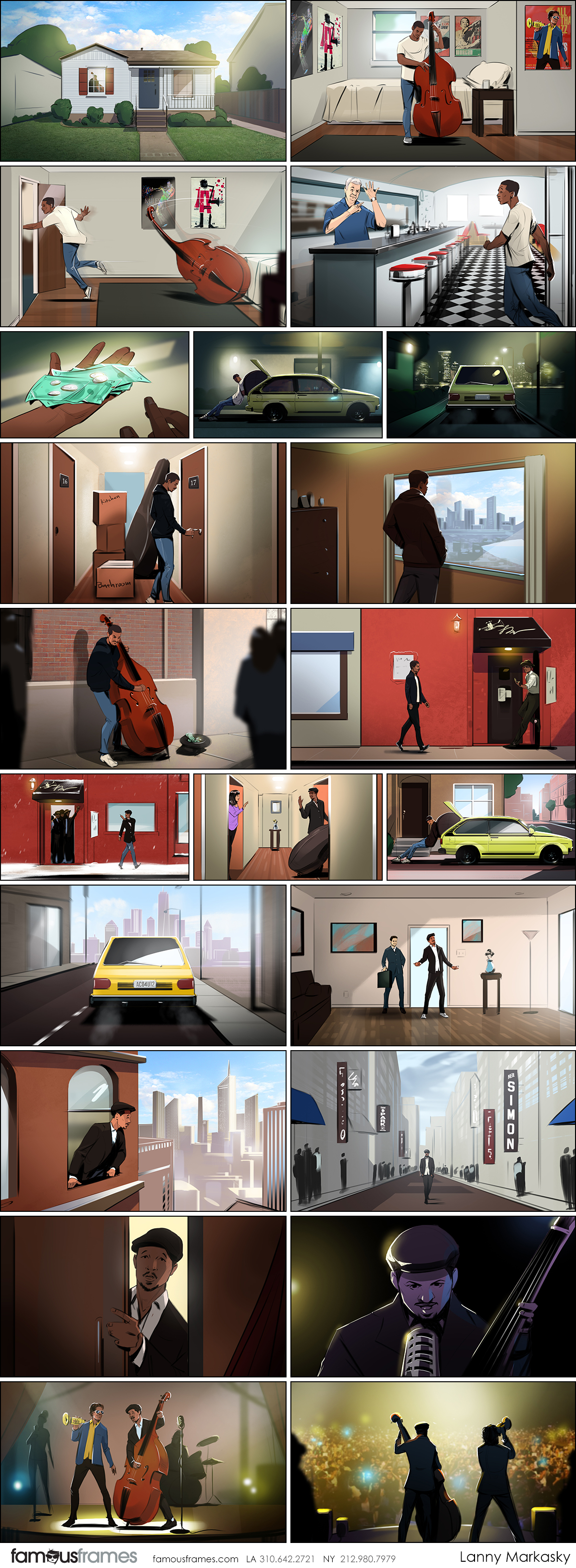 Lanny Markasky's People - Color  storyboard art (Image #6431_19_1625590278)