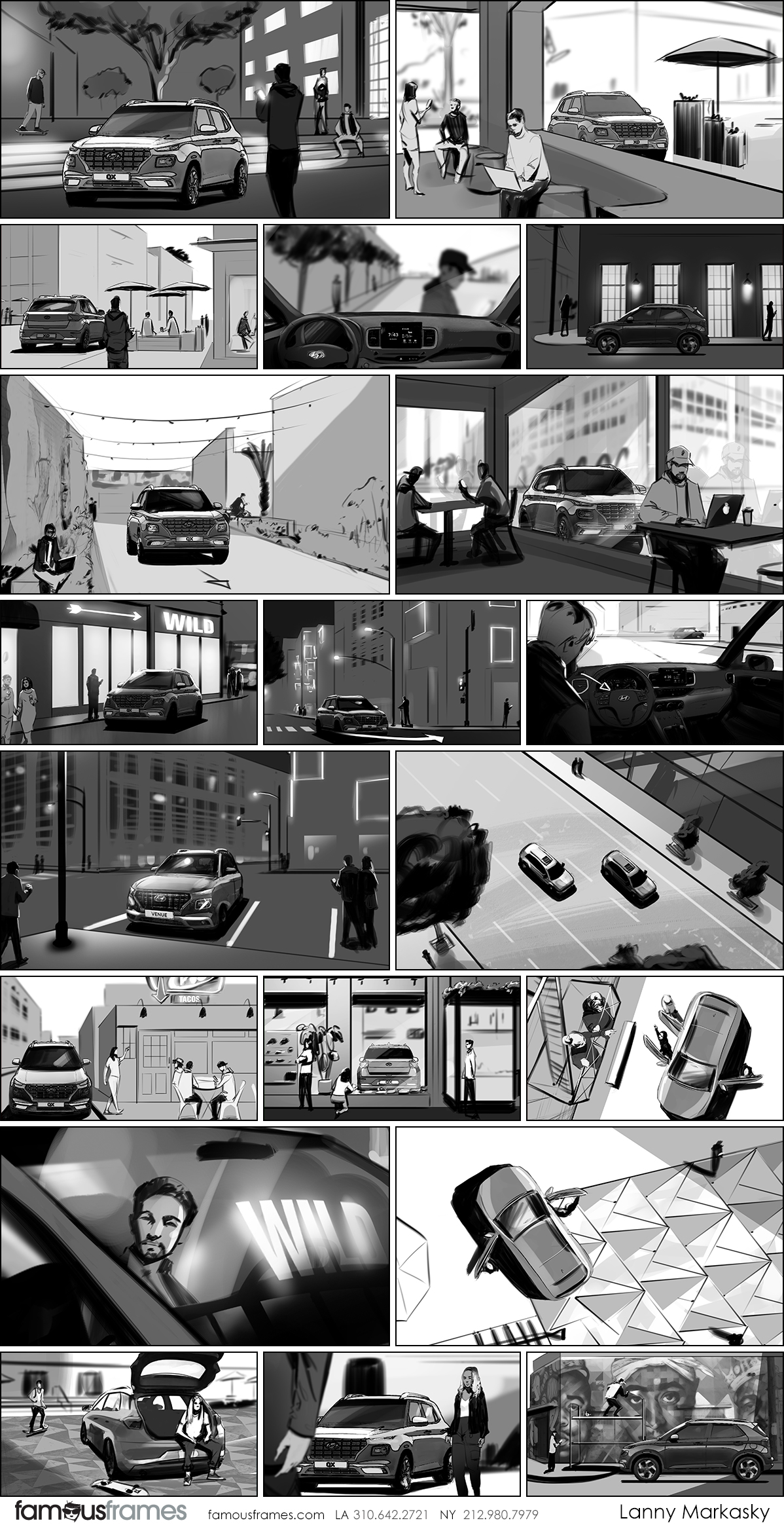 Lanny Markasky's Vehicles storyboard art (Image #6431_24_1591042783)