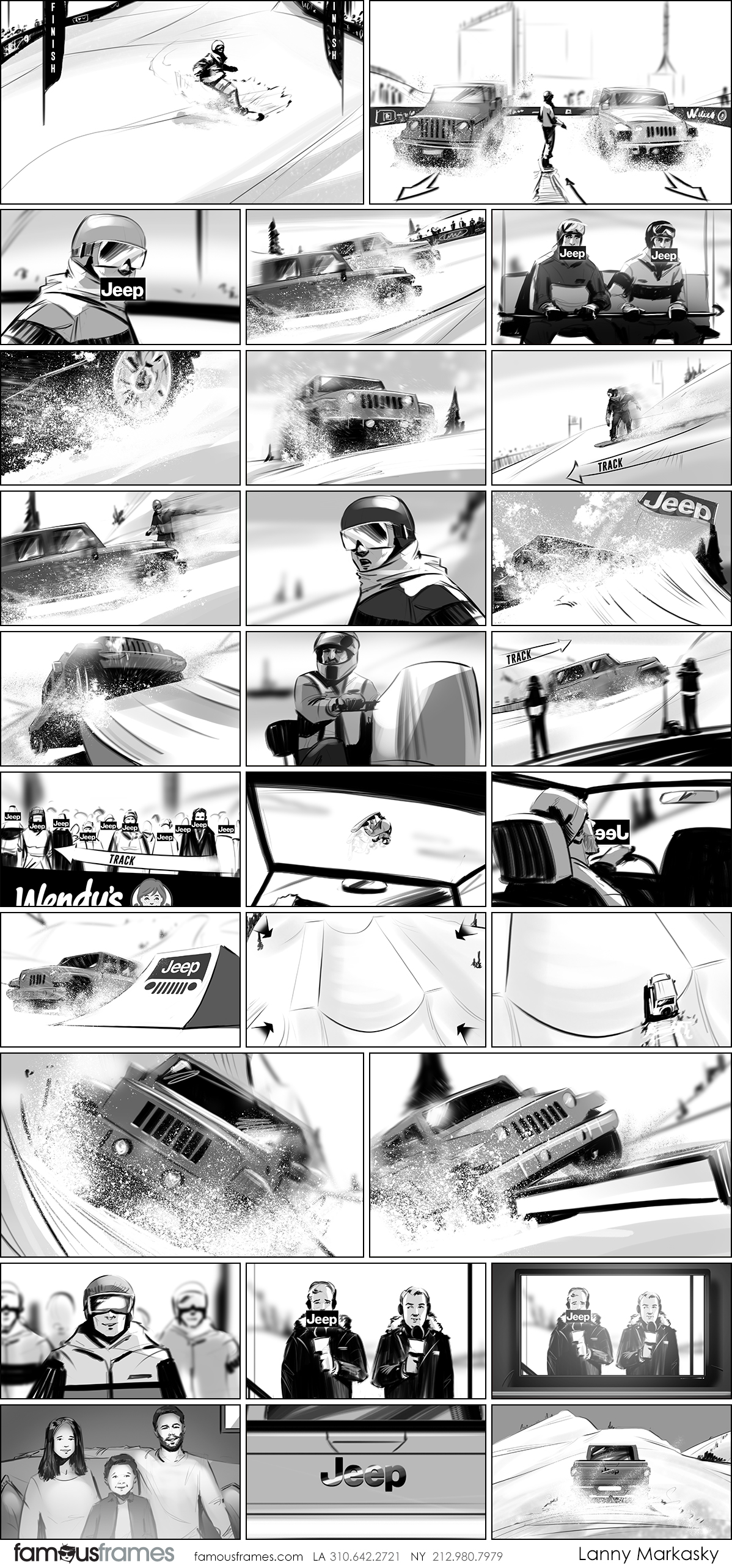 Lanny Markasky's Vehicles storyboard art (Image #6431_24_1591042821)