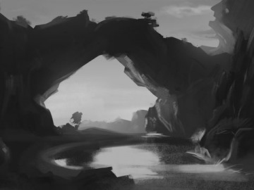 Lanny Markasky's Environments storyboard art