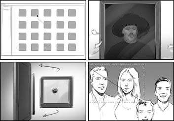 Lanny Markasky's Shootingboards storyboard art