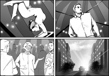 Lanny Markasky's Shootingboards storyboard art