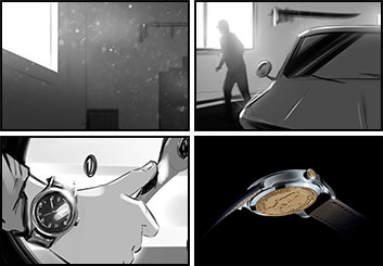 Lanny Markasky's Shootingboards storyboard art