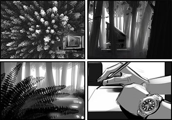 Lanny Markasky's Shootingboards storyboard art