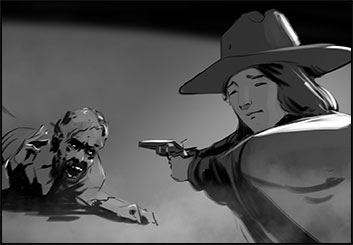 Lanny Markasky's Shootingboards storyboard art