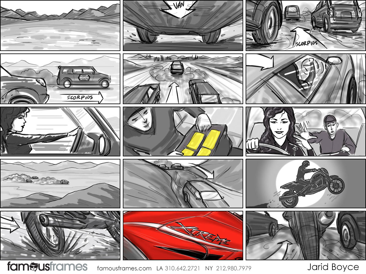 Jarid Boyce*'s Shooting Vehicles storyboard art (Image #64_107_1502488283)