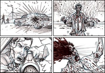 Jarid Boyce*'s Film/TV storyboard art