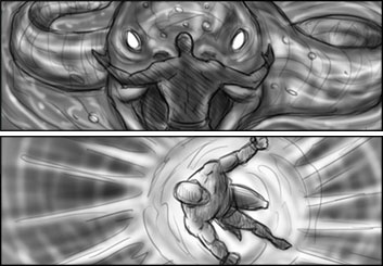 Jarid Boyce*'s Sci-Fi storyboard art