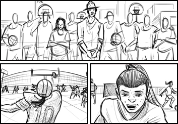 Jarid Boyce*'s Sports storyboard art