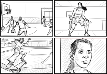 Jarid Boyce*'s Sports storyboard art