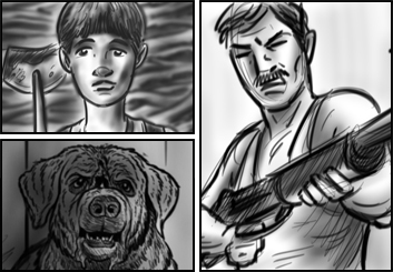 Jarid Boyce*'s Film/TV storyboard art