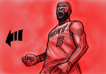 Jarid Boyce*'s Sports storyboard art