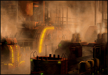 Polina Hristova's Environments storyboard art