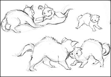 Polina Hristova's Wildlife / Animals storyboard art