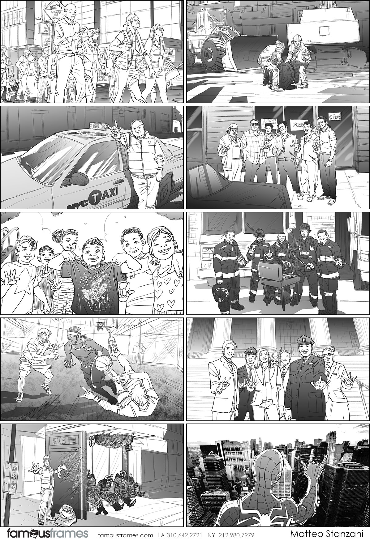 Matteo Stanzani's People - B&W Tone storyboard art (Image #6601_113_1515608599)