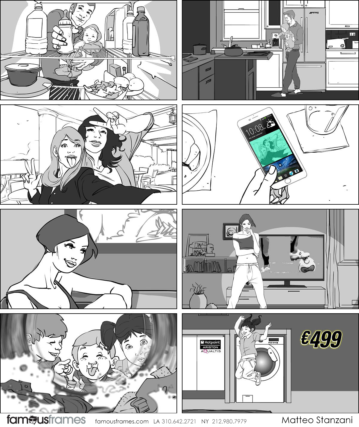 Matteo Stanzani's People - B&W Tone storyboard art (Image #6601_126_1592601280)