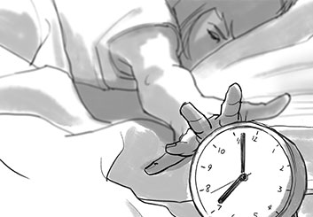 Matteo Stanzani's People - B&W Tone storyboard art