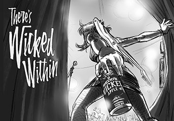 Matteo Stanzani's Print Comps storyboard art