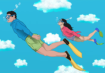 Matteo Stanzani's Central European Timezone storyboard art