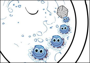 Matteo Stanzani's Products storyboard art