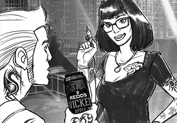 Matteo Stanzani's Products storyboard art